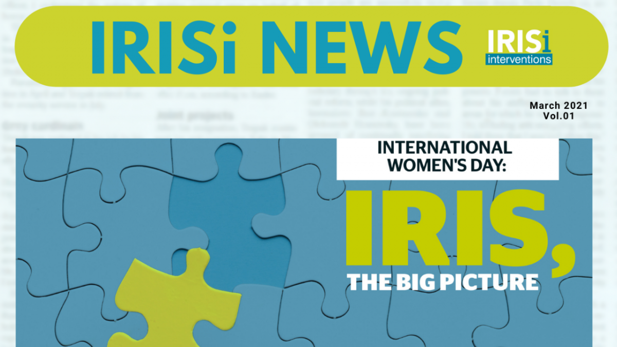 IRISi is delighted to share the first edition of “IRISi Newsletter”! 