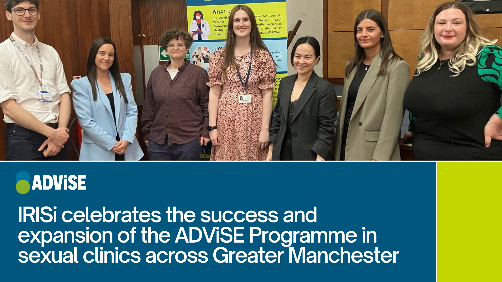 Survivors, healthcare professionals, and stakeholders came together to celebrate the success of ADViSE in Greater Manchester in May 2023. Their stories highlight the invaluable role of this programme in supporting survivors.